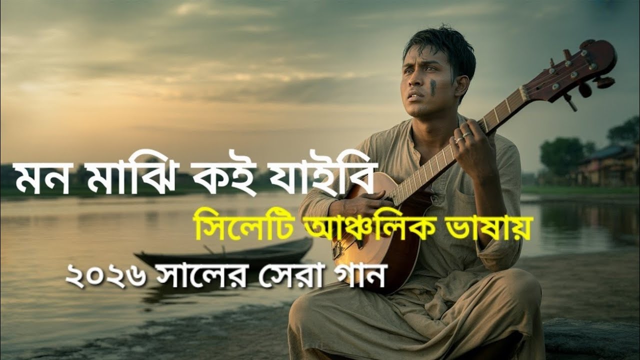 মন মাঝি কই যাইবি | Sylheti Folk Song | Gramin Valobasha | Bangla Folk