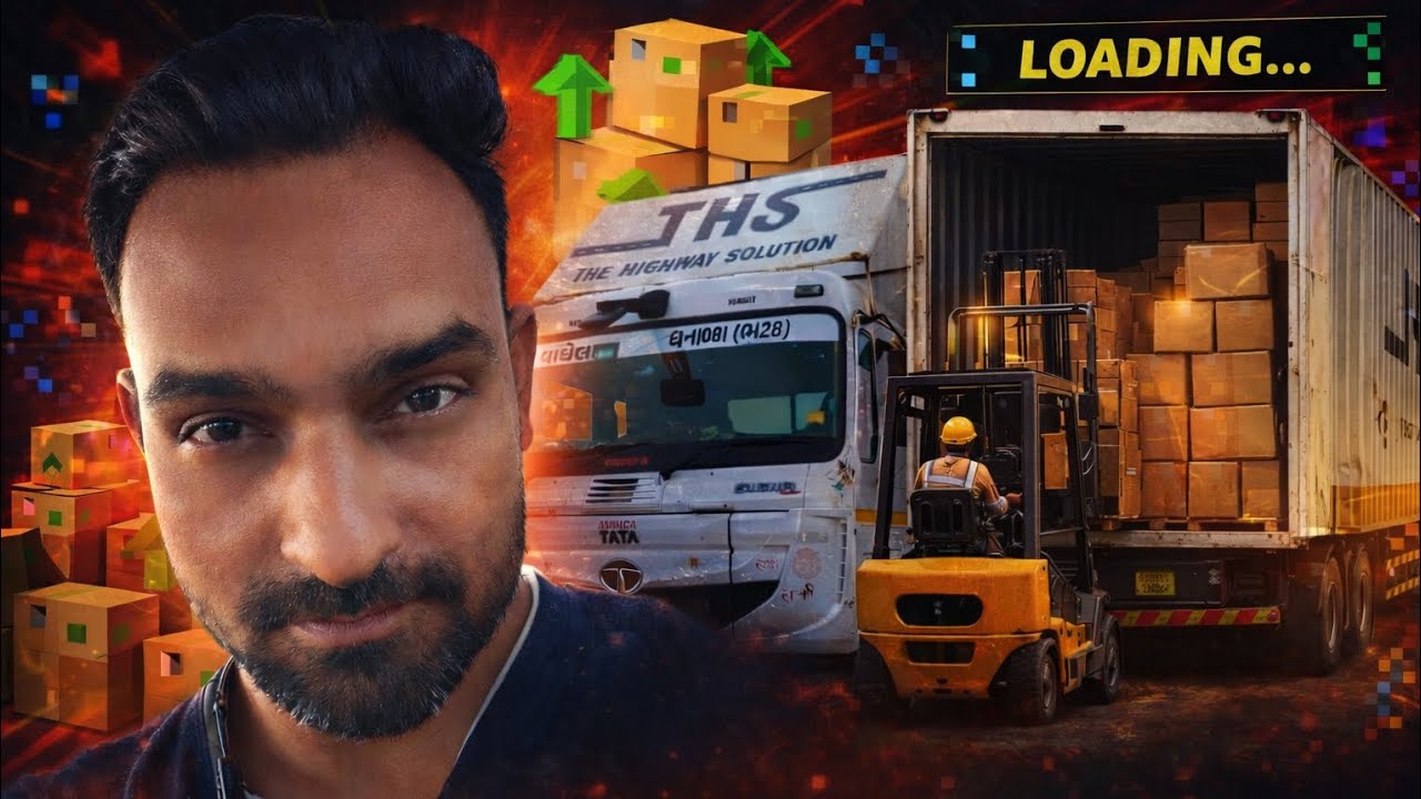 अहमदाबाद लोडिंग🚍@RKapilvlog 