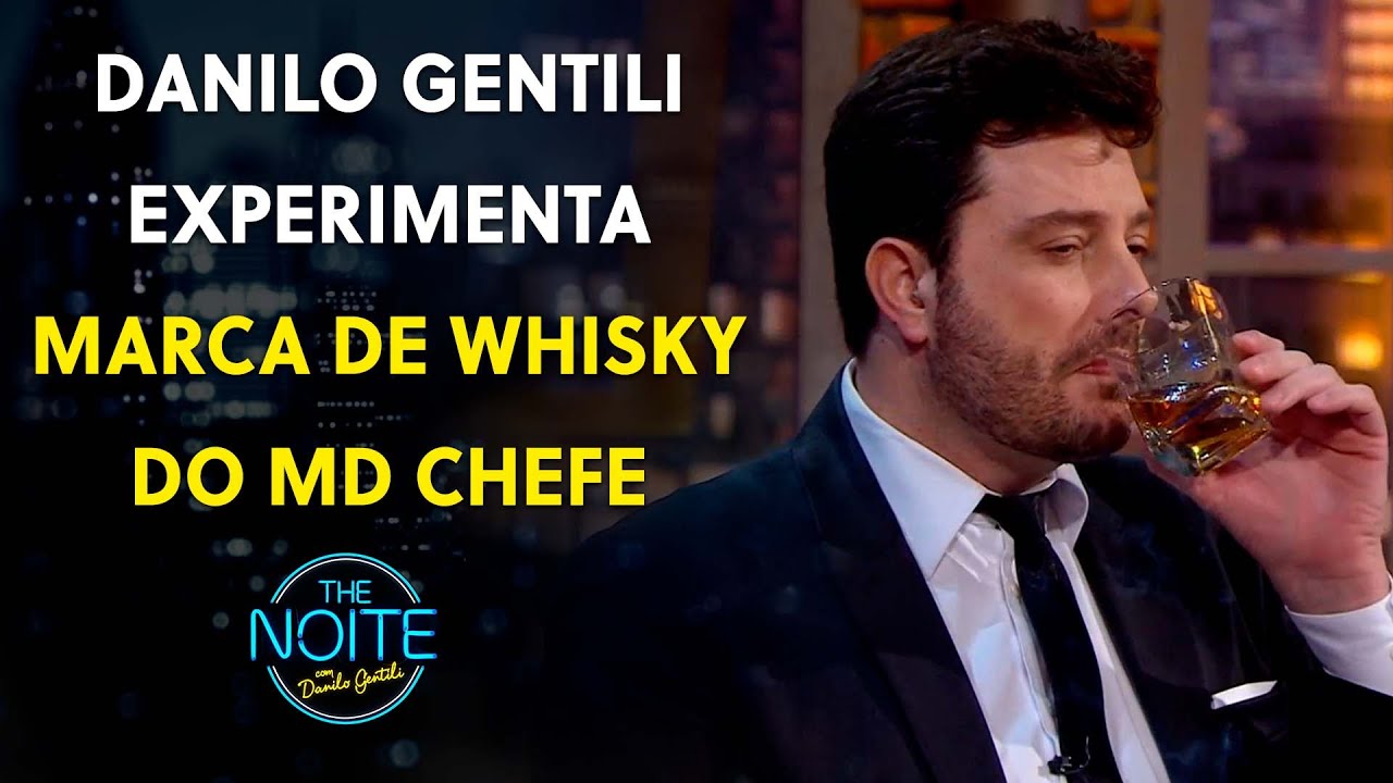 Danilo Gentili opinou sobre o novo Whisky do rapper MD Chefe | The Noite (17/03/23)