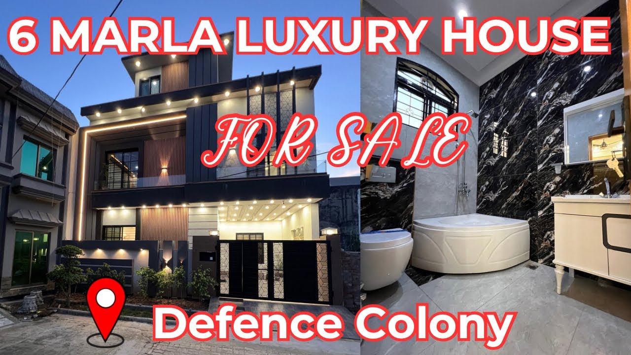 6 Marla House For Sale in Defence Colony Sialkot 