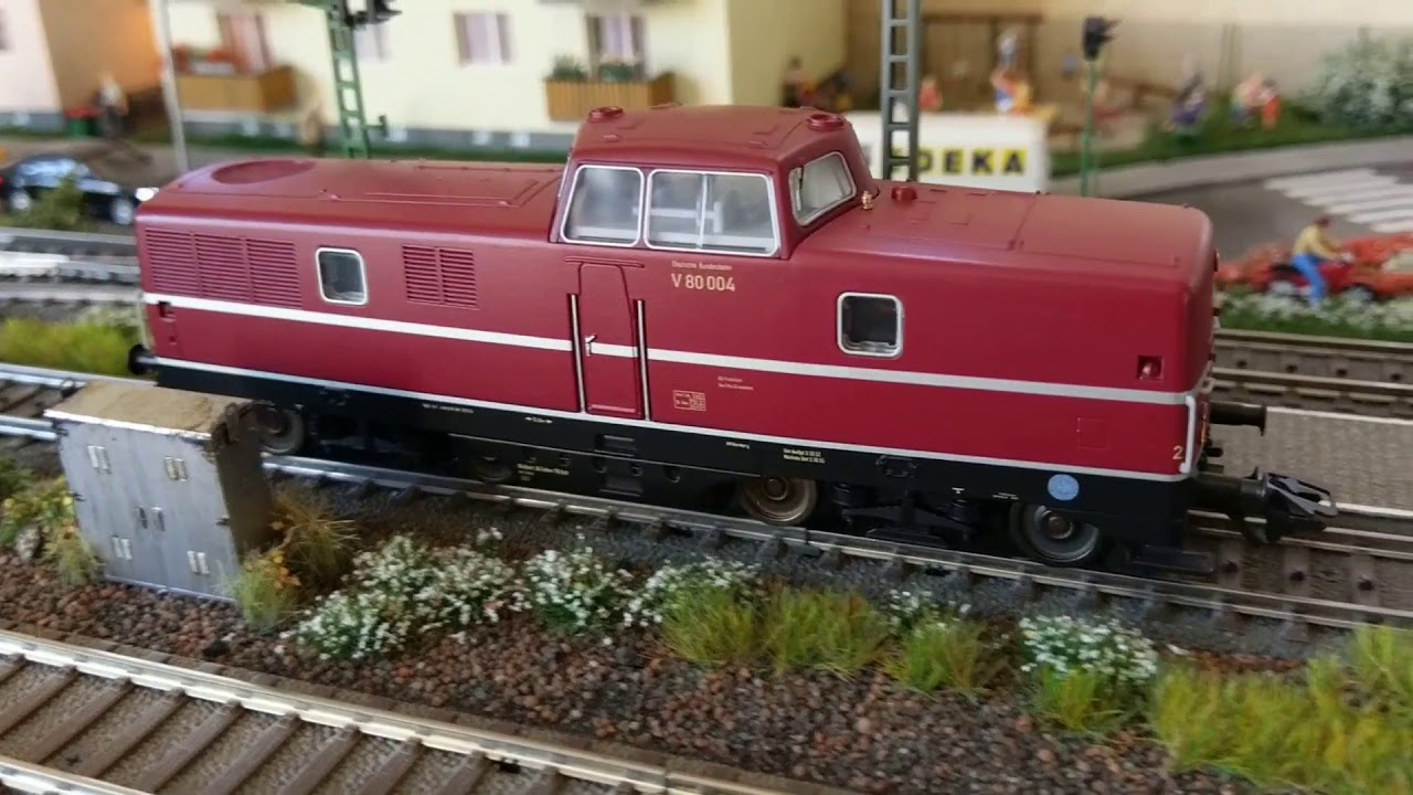 Märklin 36080 BR V80 DB Funktionstest