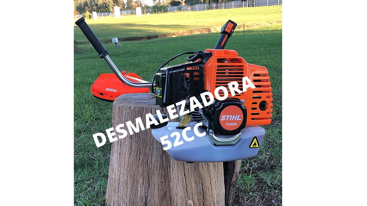 DESMALEZADORA / DESBROZADORA STIHL FUNCIONAMIENTO Y TEST EN ACCION
