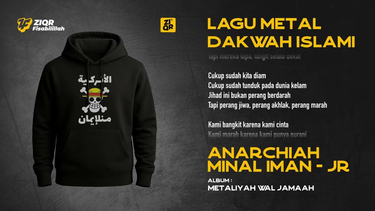 ZF - Anarchiah Minal Iman (Official Video Lyric) - Lagu Metal Dakwah Islami
