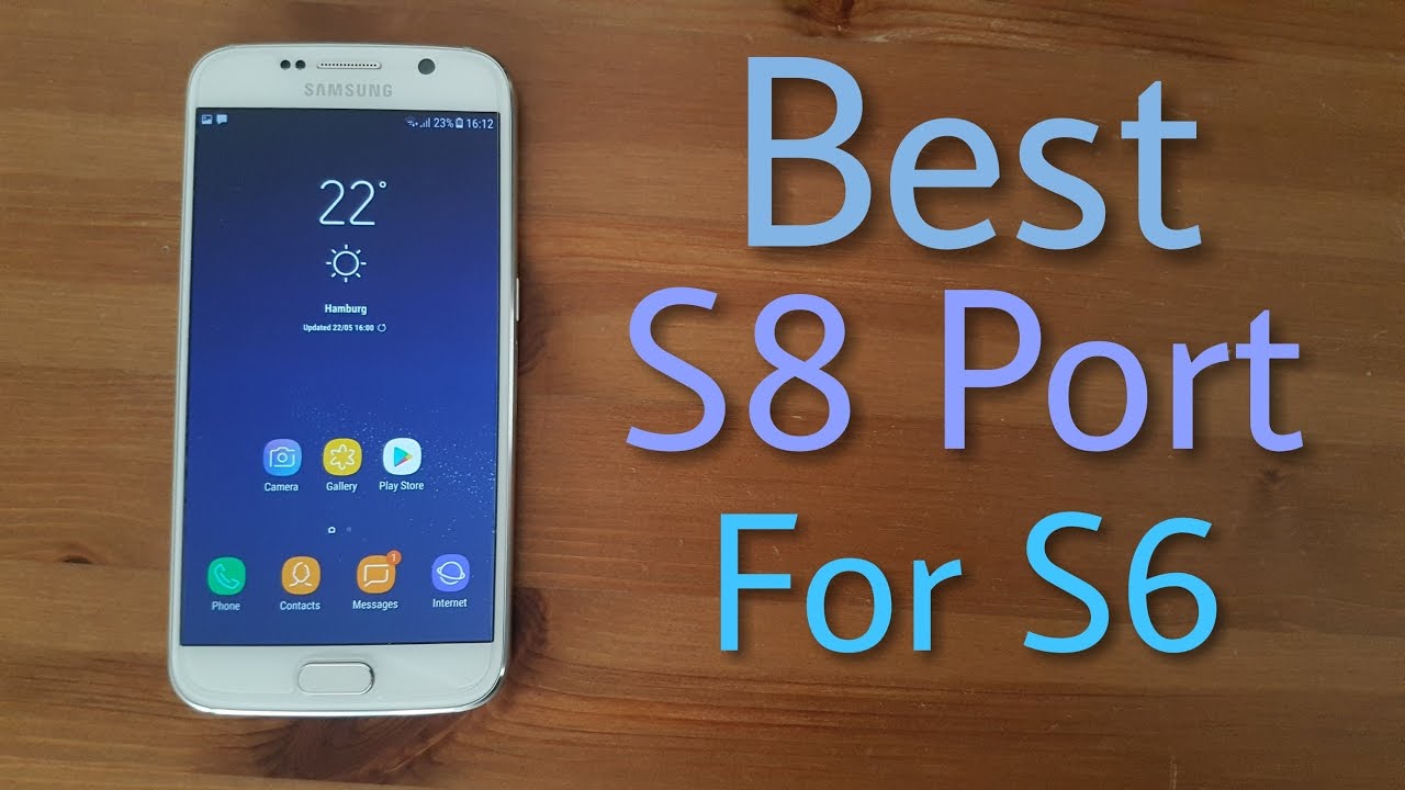 Install Galaxy S8 Port ROM for Galaxy S6/edge