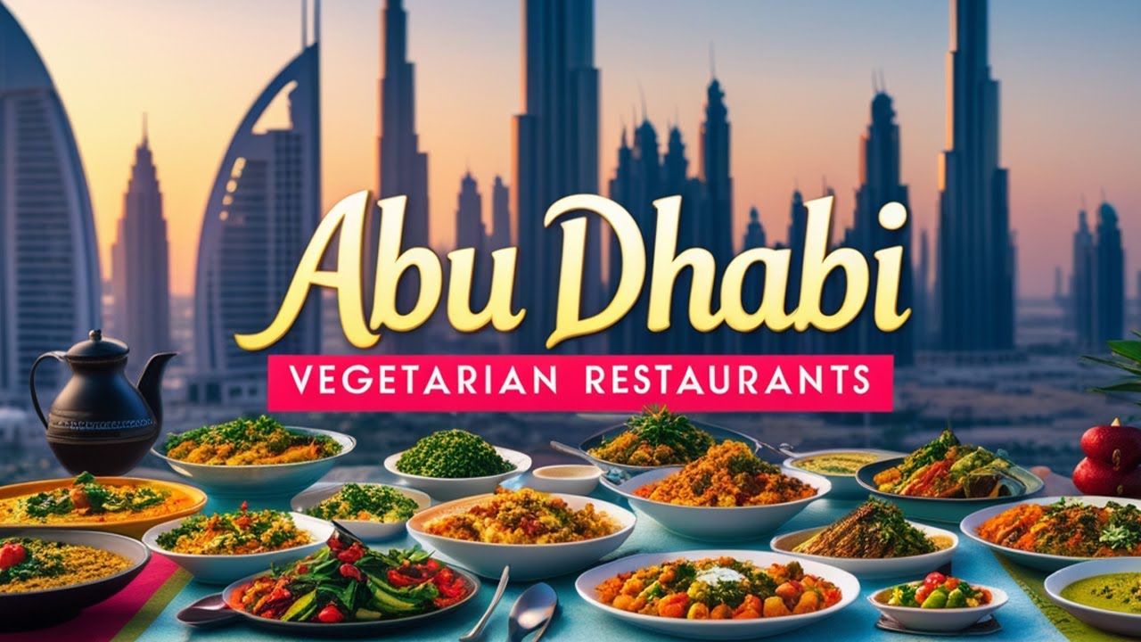 Best Vegetarian Restaurants in Abu Dhabi, UAE | Abu Dhabi Restaurants| Abu Dhabi Food Guide, English