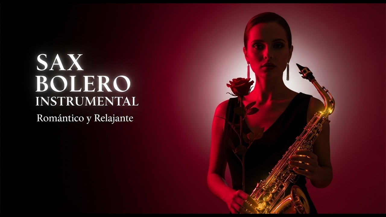 Sax Bolero Instrumental para Cenar | Latin Sax Bolero Night Chill