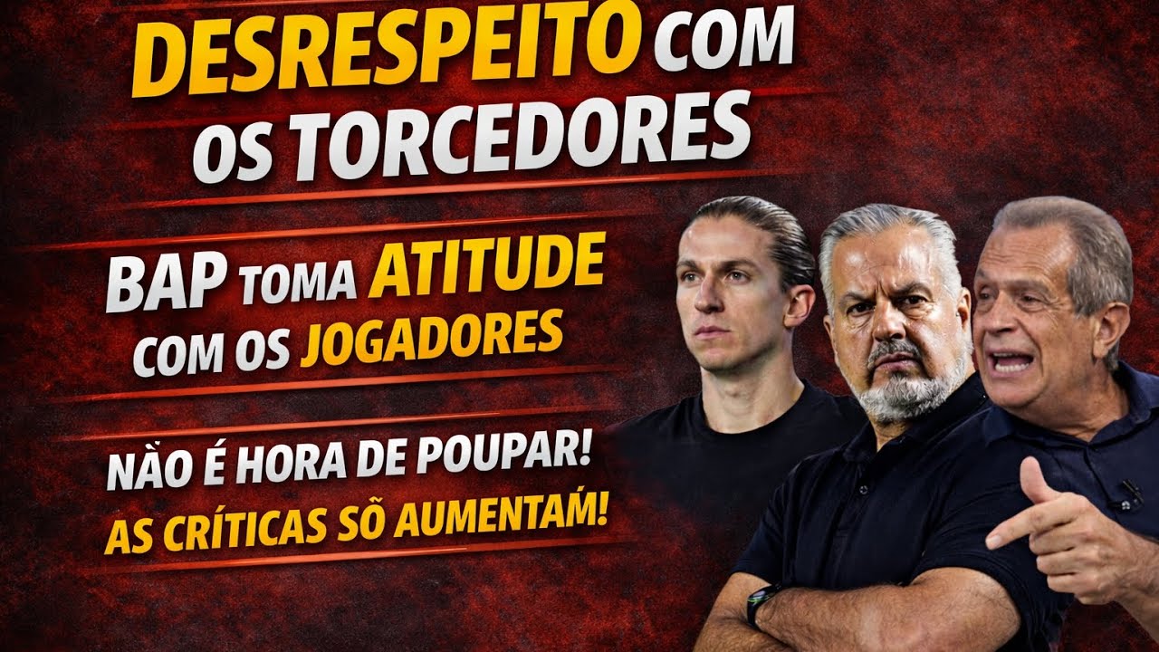 DESRESPEITO COM TORCEDORES DO FLAMENGO PÕEM A CARA! BAP DA ORDEM AOS JOGADORES! POUPAR...BRINCADEIRA