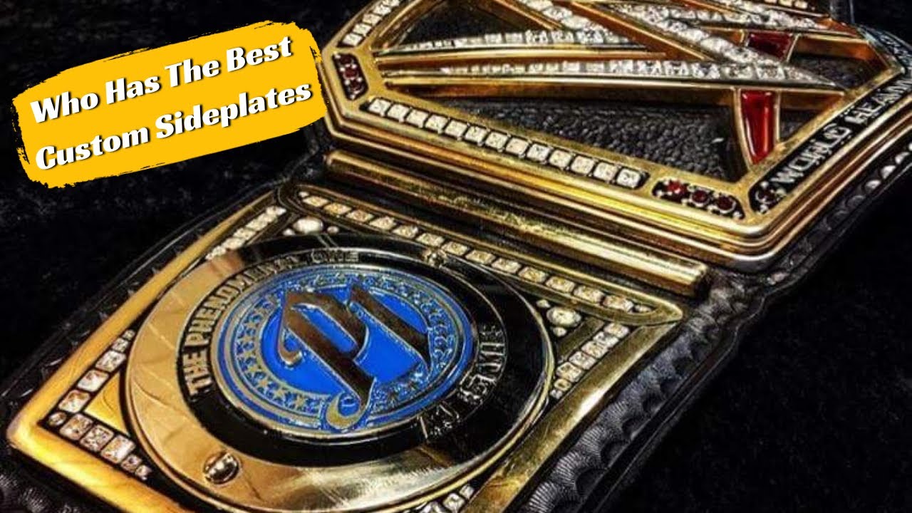 Which WWE Superstar Has The Best Custom Sideplates???
