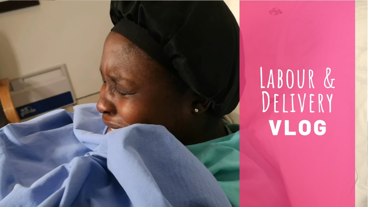 Natural Labour & Delivery Vlog - No Epidural! || South African Youtuber