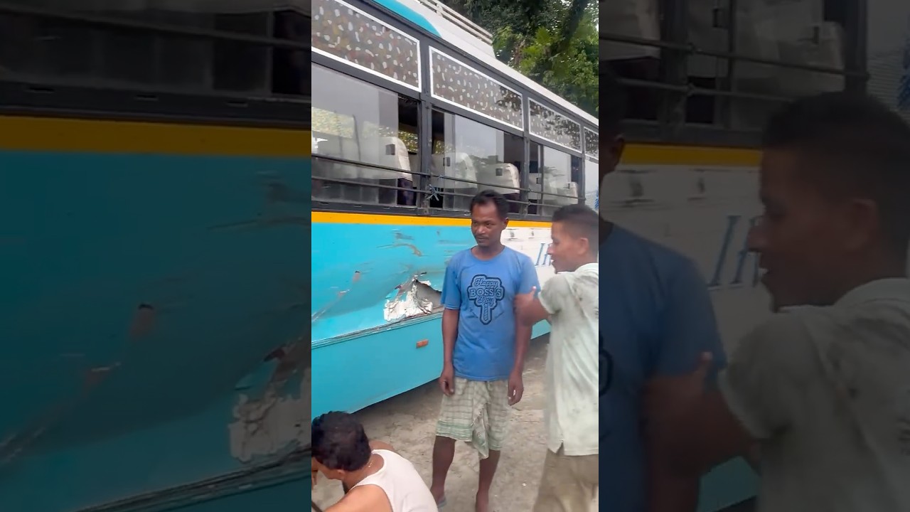 #tata #ultra #bus #accidente #shorts #video