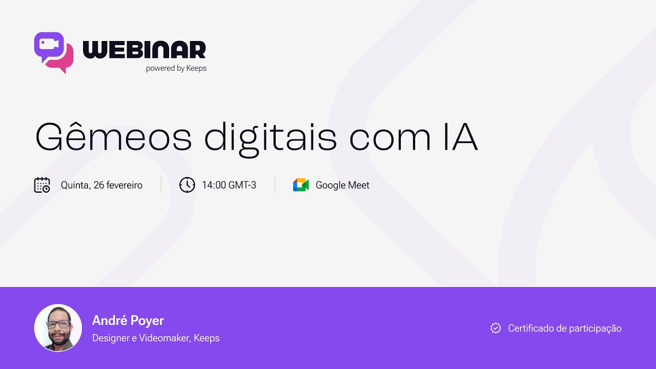 Webinar | Gêmeos Digitais com IA