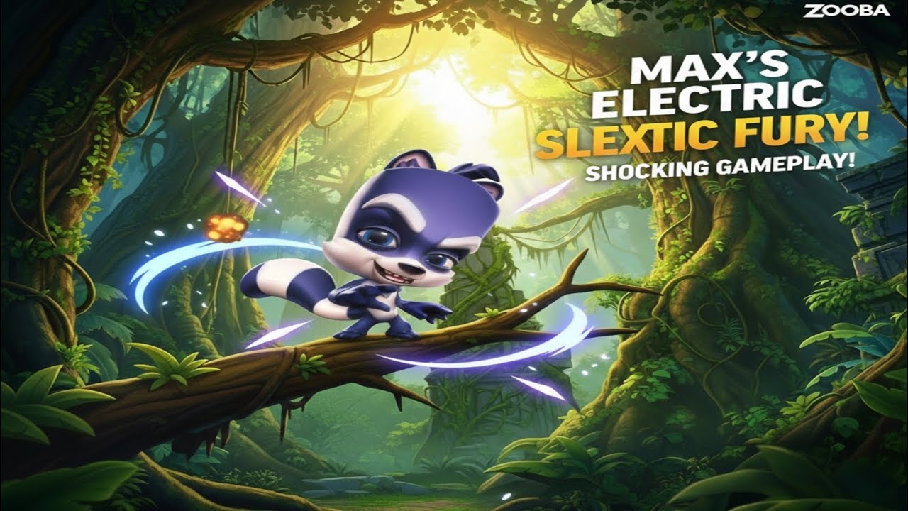 MAX IS THE TRICKIEST CHARACTER! 🦝💎 | Zooba Max Pro Gameplay
