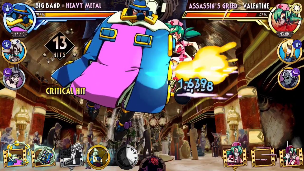 Skullgirls Mobile - Love Crafted and Heavy Metal investment and spotlight (Casket Match)