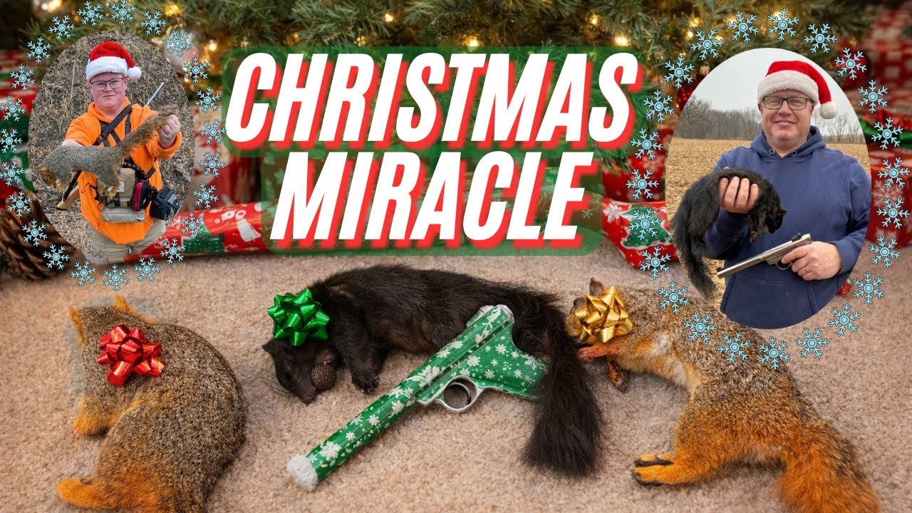 We Were on Santa's Nice List | Christmas Morning Squirrel Hunt