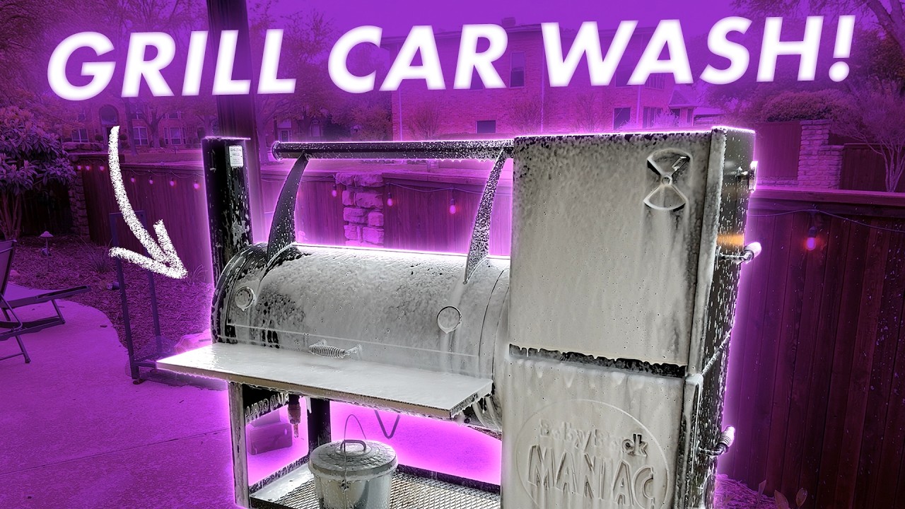 Offset Smoker Cleaning & Seasoning 2 Ways! | My Way vs the Foam Party!