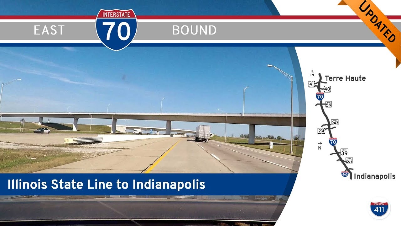Interstate 70 - Illinois to Indianapolis - Indiana |  Drive America's Highways 🚙