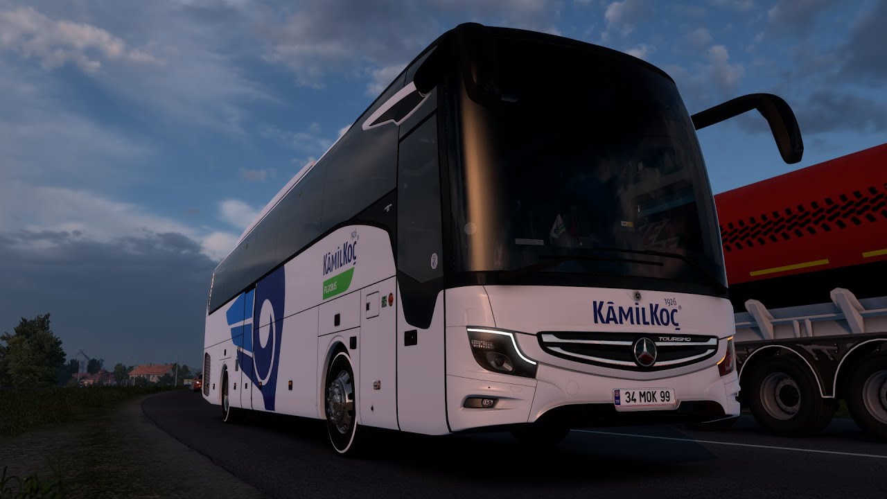 Ets 2-1.53|MB New Tourismo 16RHD|Köstence-İstanbul|Kamilkoç(Eslem)|#ets2 #oyuncuyusbistürkiyemap