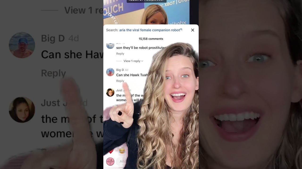 When An AI Companion Robot Gets the Real Woman Treatment