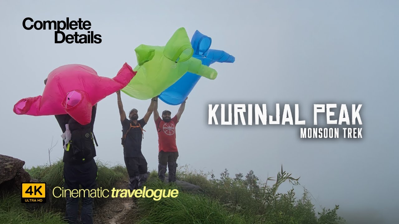 Kurinjal Peak Monsoon Trek | Hidden Gem in Kudremukh | Best Chikmagalur Trek in Rainy Season 🌧️🌿