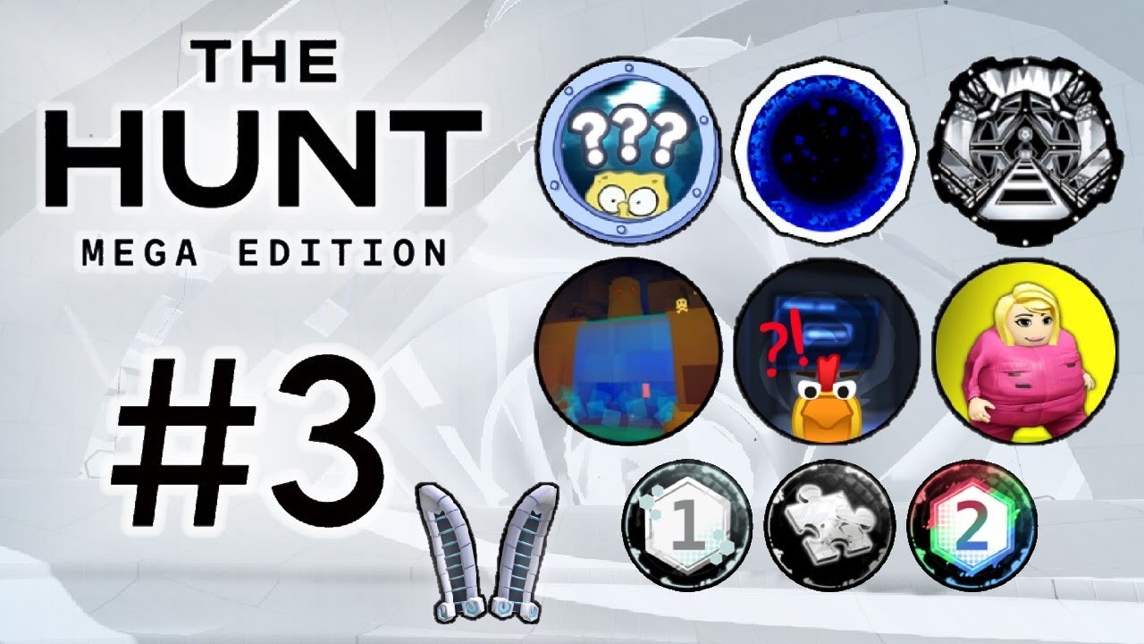 Roblox The Hunt: Mega Edition #3 (Mega Tokens 1-6 + Orb and Block Zone)