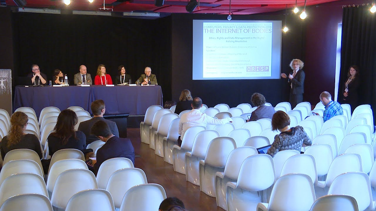 CPDP 2018: ETHICS, RIGHTS AND DATA MANAGEMENT IN THE DIGITAL POLICING REVOLUTION.
