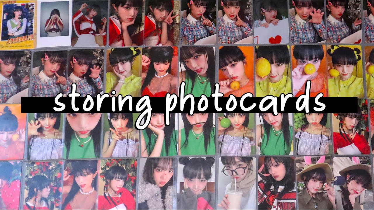 storing photocards in my binders #49 ☆ 200+ yena pc's