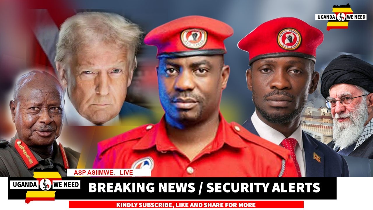ASP ASIIMWE WITH  BREAKING NEWS AND SECURITY ALERTS #live #bobiwinetoday #ugandanews