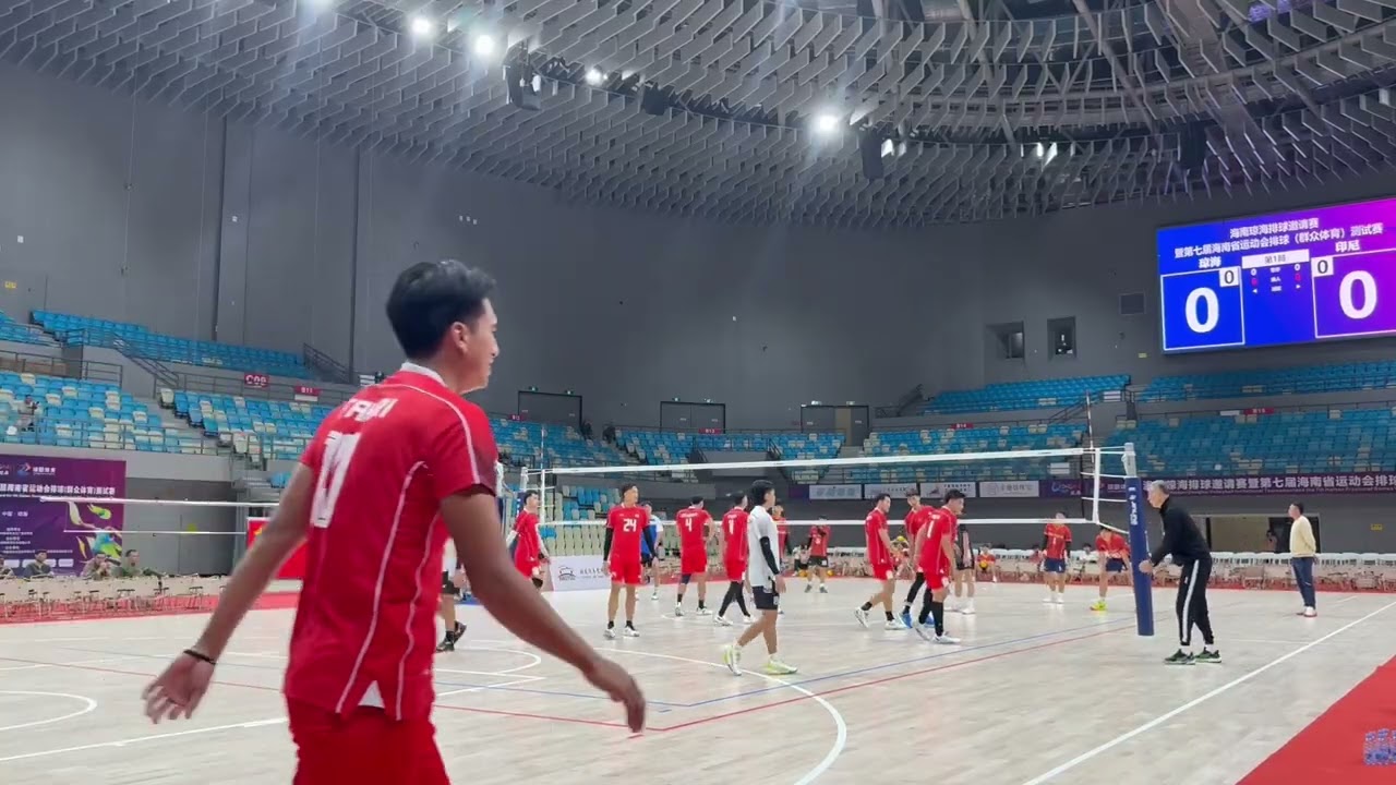 Sparing voli 9x9 china // Hainan 