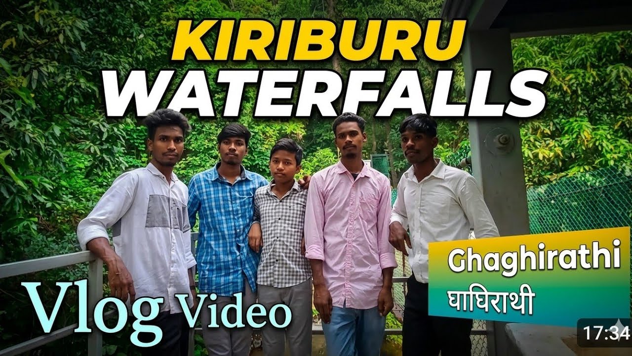 Ghagrati Waterfalls Kiriburu Waterfalls Most  Popular Places in Saranda forest Jharkhand #popular