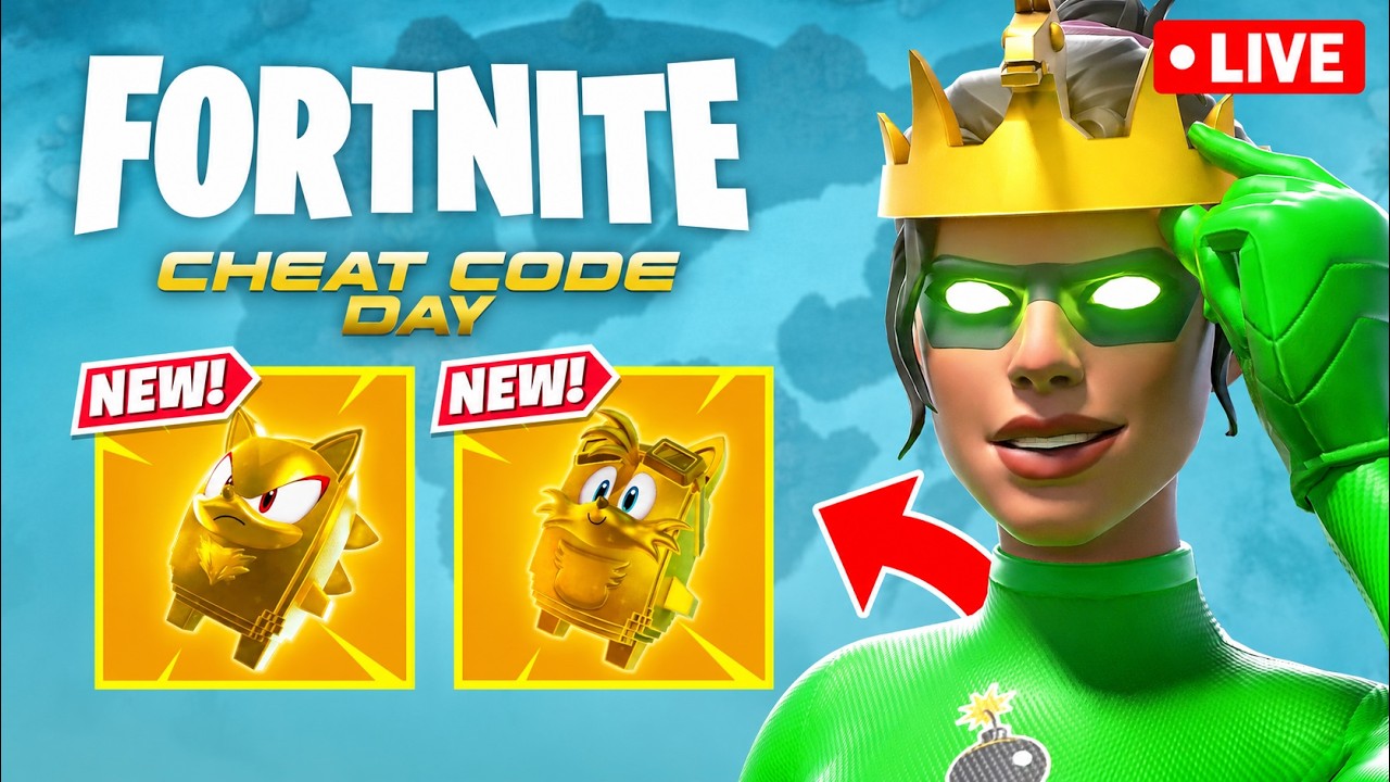 FORTNITE CHEAT CODE MONDAY!
