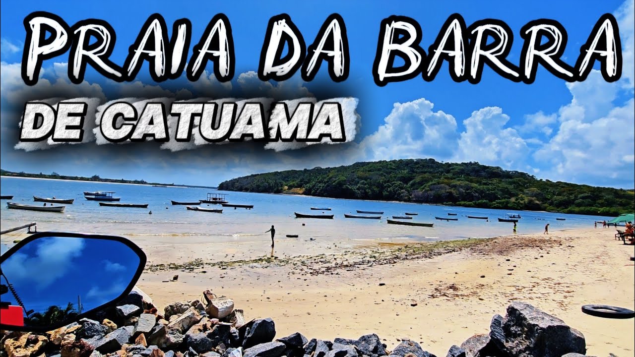 Barra de Catuama, conheça essa paraíso em Goiana Pernambuco litoral norte do estado!