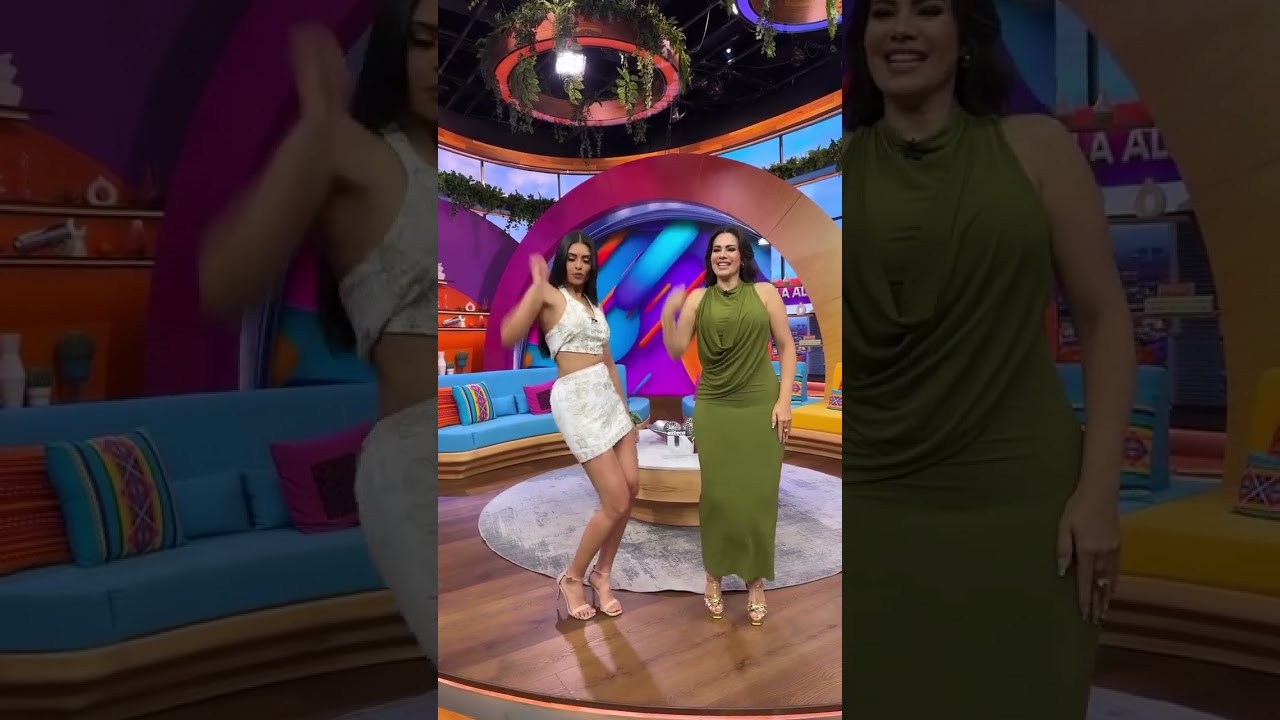 &iexcl;Este par juntas son puro 🔥! 🤩💃🏻🙌🏻 #VLA #Trend #vengalaalegr&iacute;a #KristalSilva #LuzElena