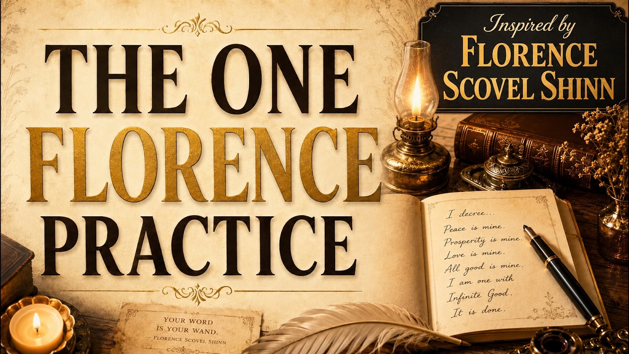 If I Could Only Teach You One Florence Scovel Shinn Practice, It Would Be This |Florence Shinn Daily