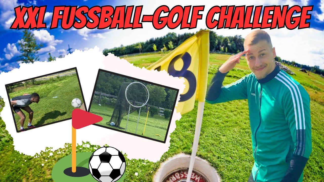 XXL FUSSBALL-GOLF CHALLENGE VS. WHYGAUCHO ⛳️⚽️🔥