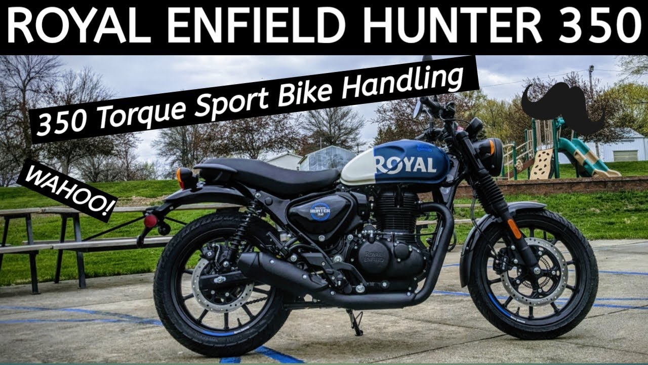 NEW Royal Enfield Hunter 350 - It's a Sports Bike! Wahoo!