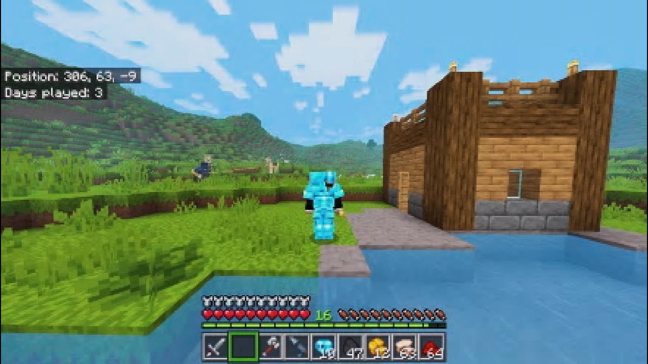 Playing Minecraft With MODS