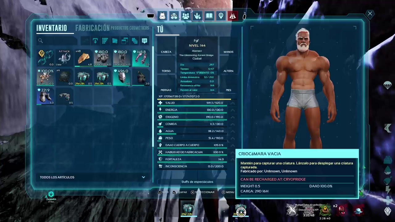 ARK ASA extinción Ascended Lost coloni