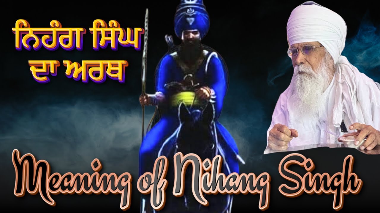 Meaning of Nihang Singh|| ਨਿਹੰਗ ਸਿੰਘ ਦਾ ਅਰਥ|| निहंग सिंह का अर्थ #buddadal