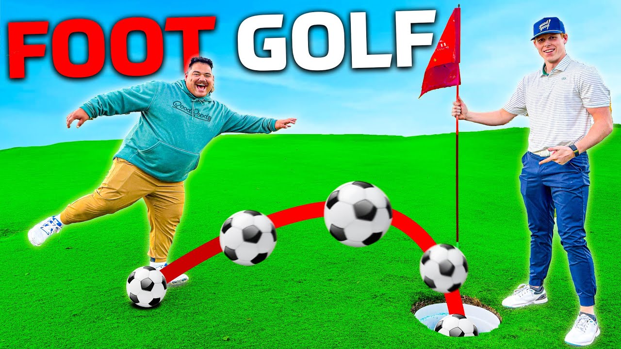 We Played Golf With a Soccer Ball and XL Holes