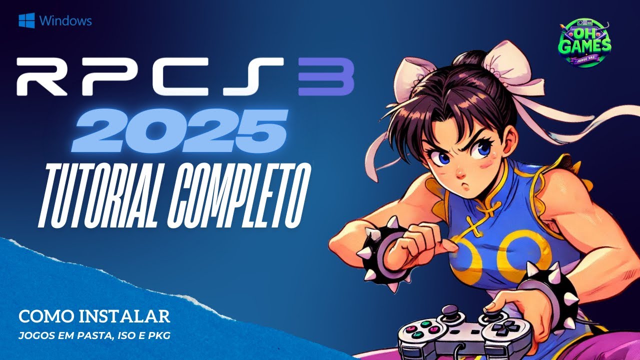 RPCS3 2025: Emulador de PS3 - Tutorial Atualizado com Download e Configuração Completa 🎮✨