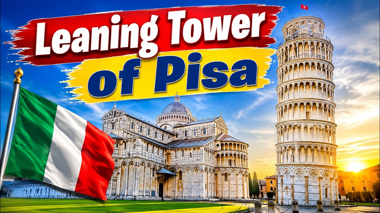 Pisa City Walk in 4K - Leaning Tower of Pisa Tour 🇮🇹 | Virtual Travel Italy