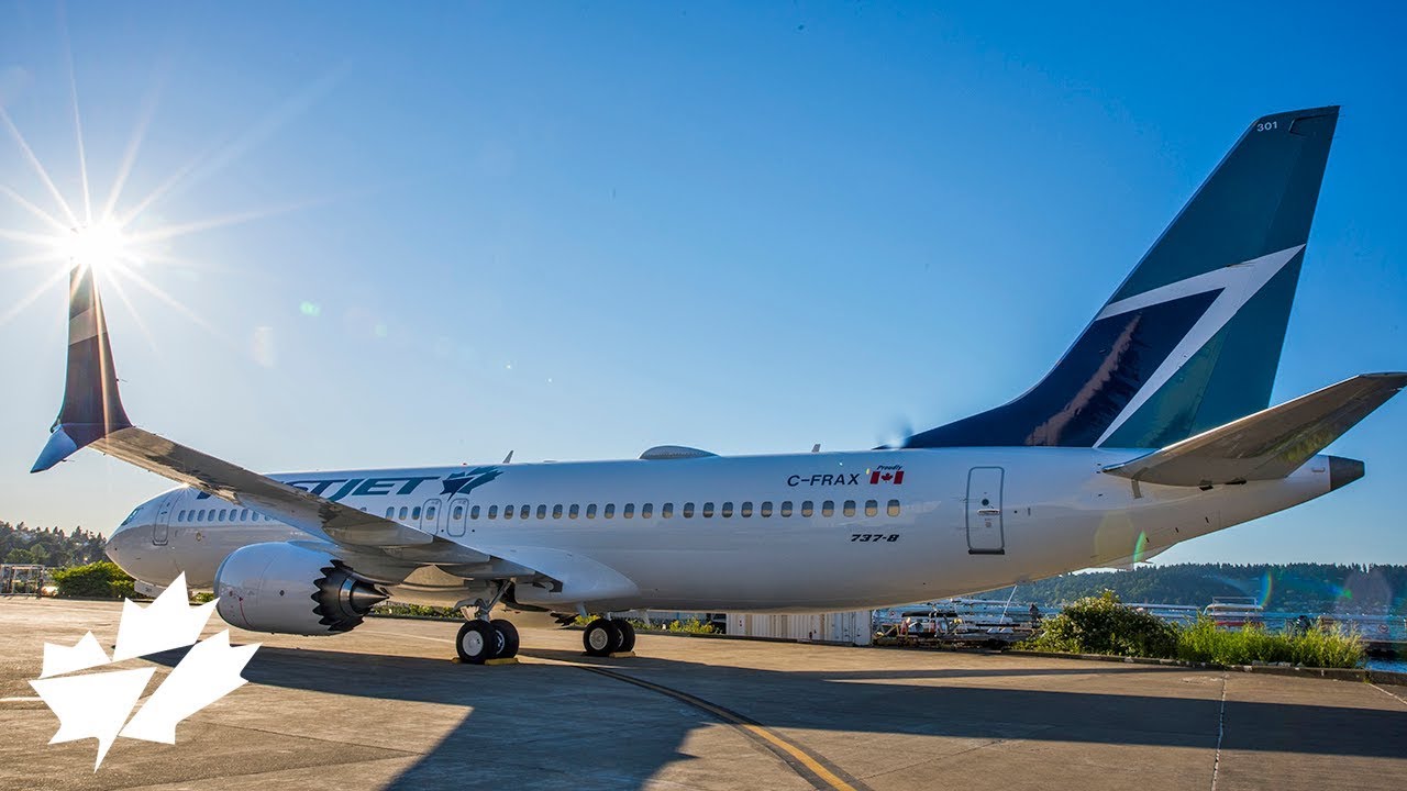 WestJet 737 MAX 8 from build to delivery flight