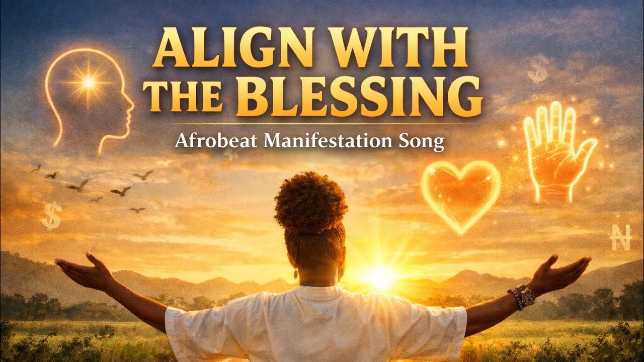 ALIGN WITH THE BLESSING | Afrobeat Manifestation Song | Hustle, Faith & Abundance