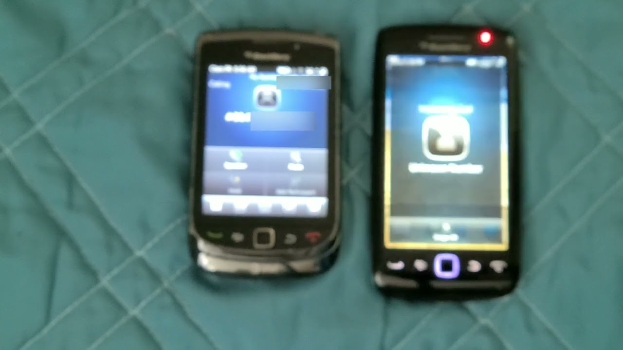 BlackBerry Torch 9800 vs Torch 9860 Incoming & Outgoing calls