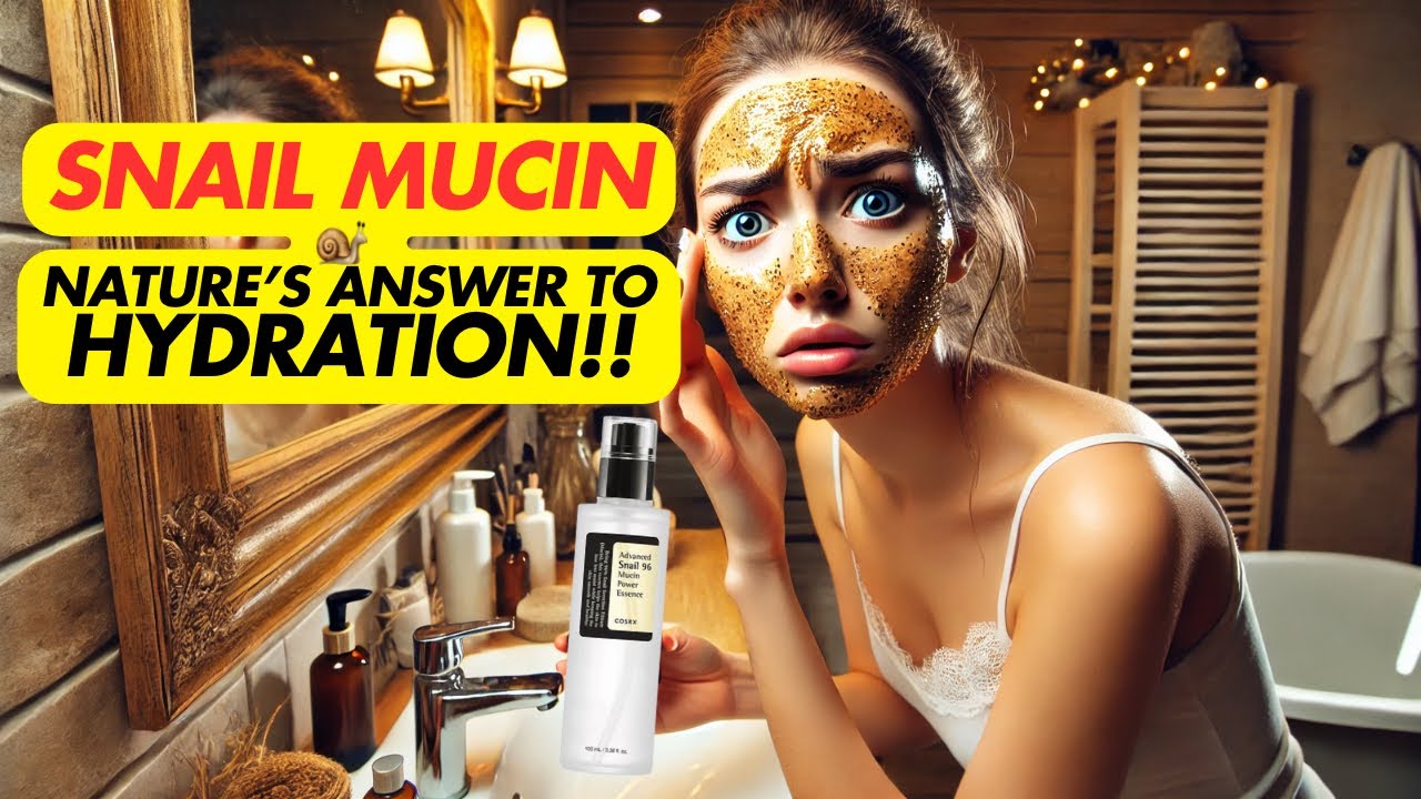 📢SNAIL MUCIN: The Secret to Flawless Skin? Science Revealed! 🐌✨