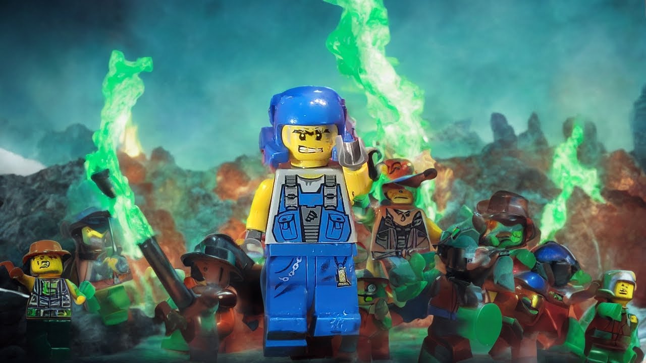 Lego Granite Grinder. Power Miners. Speed build animation. 8958.