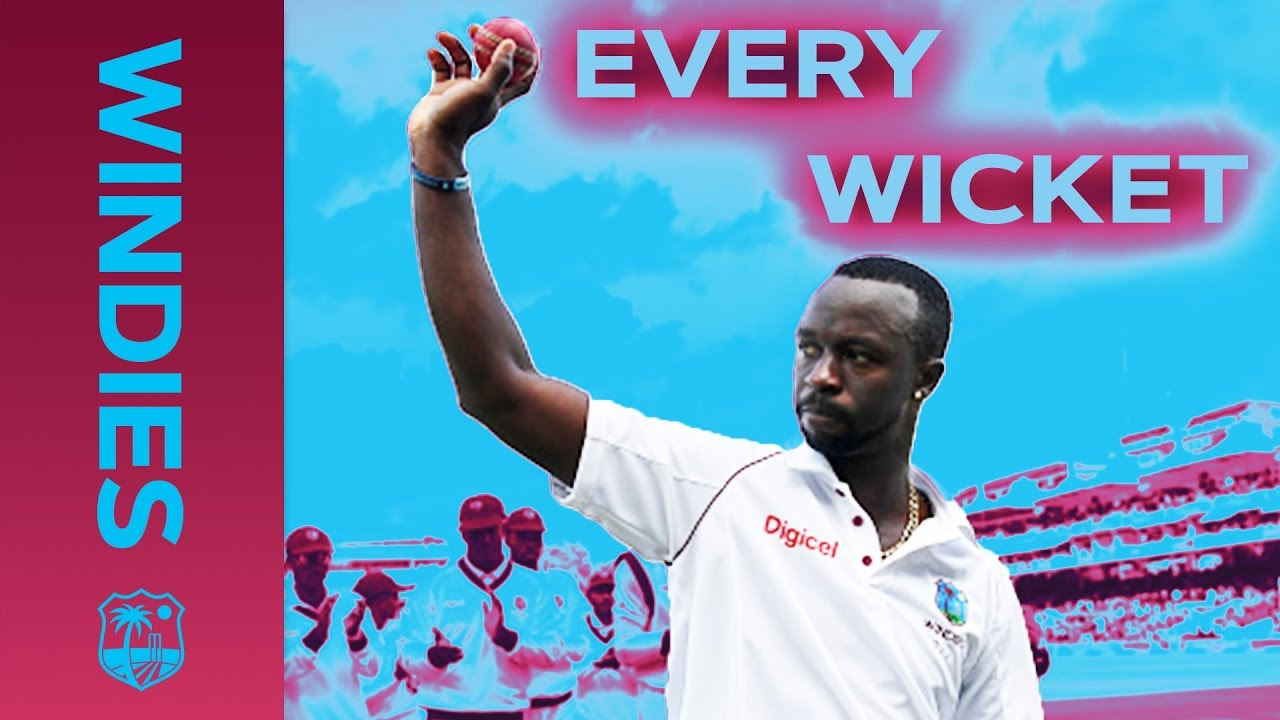 EVERY Kemar Roach Wicket v England 2019 | Windies Finest