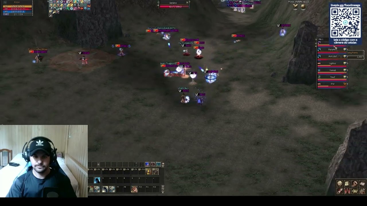 PVP BOSS      L2GALATICOS.COM         LEGIAOBR_GROUP         BY:   FOOX