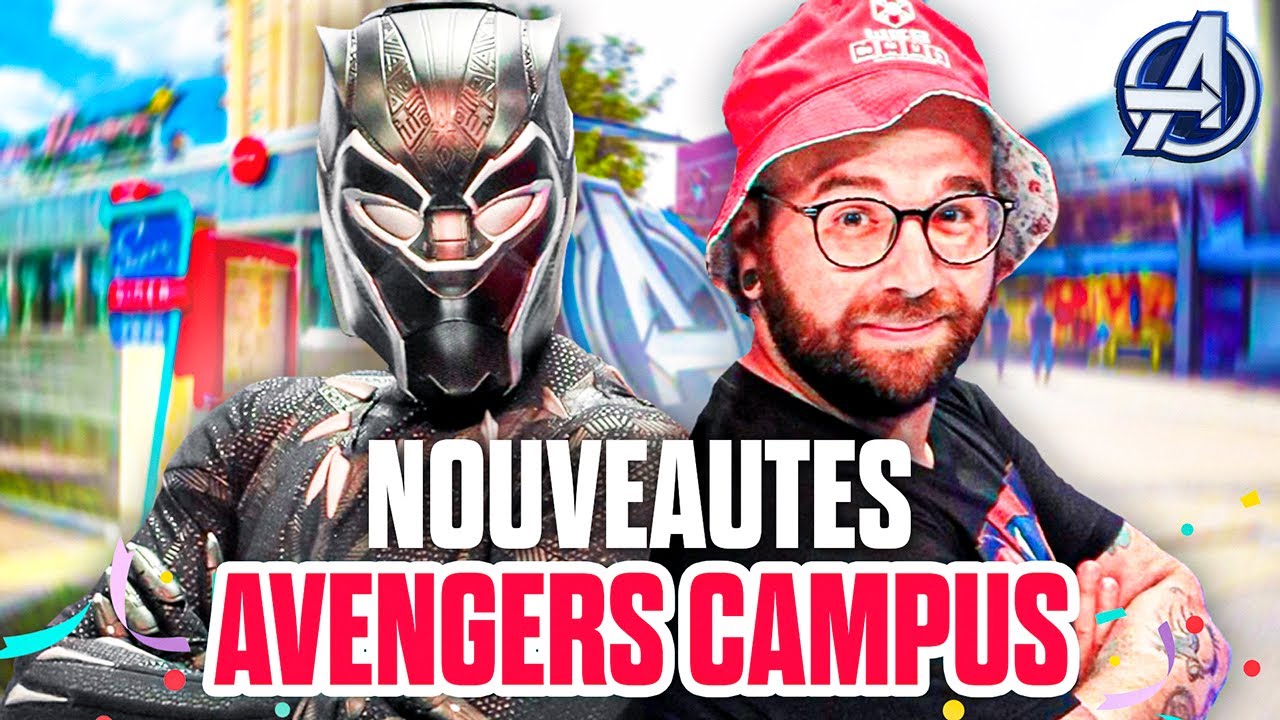 DES NOUVEAUTÉS À L’AVENGERS CAMPUS !