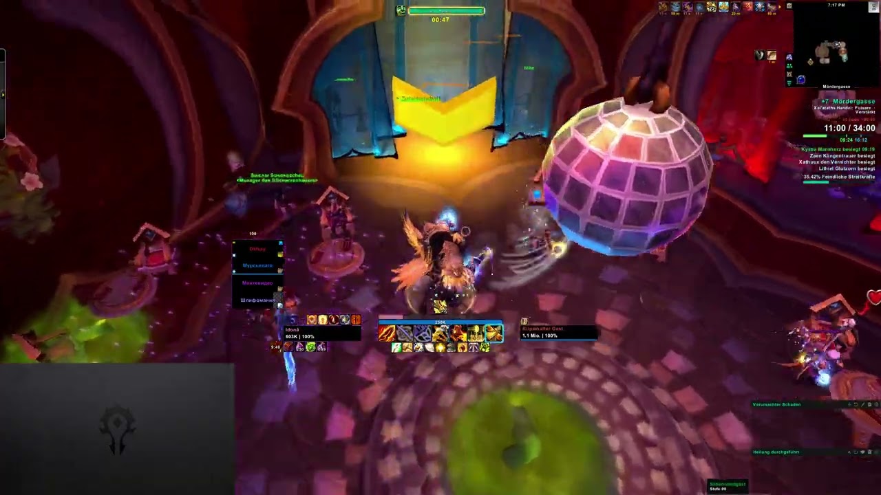 WoW Midnight Season 2; Retri Paladin; +7 M&ouml;rdergasse; INTIME